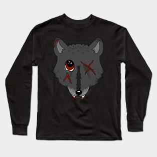 Shar Zombie Wolf-dog Long Sleeve T-Shirt